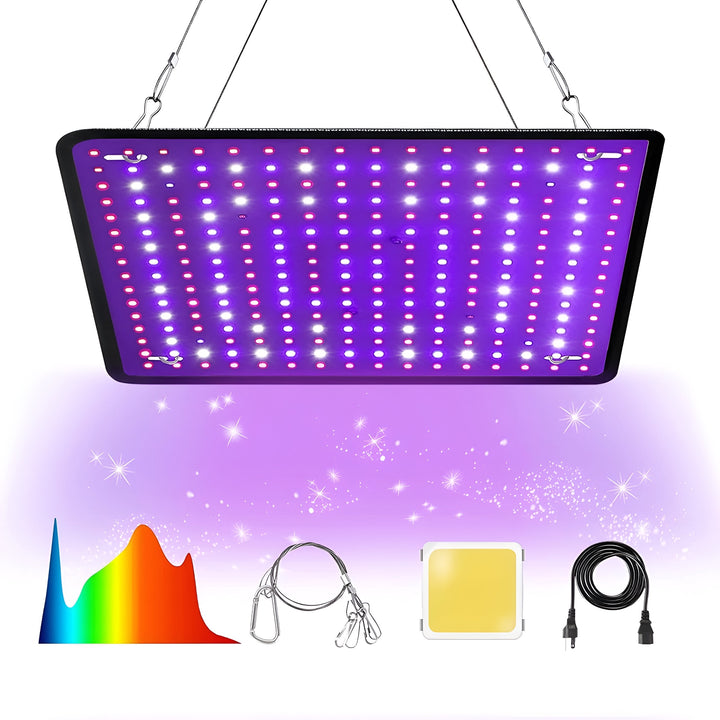 Panel Luz LED GROW 600W - Espectro completo