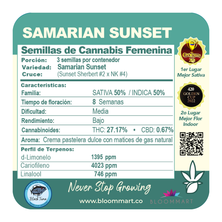 Samarian Sunset - Black Tuna Seeds