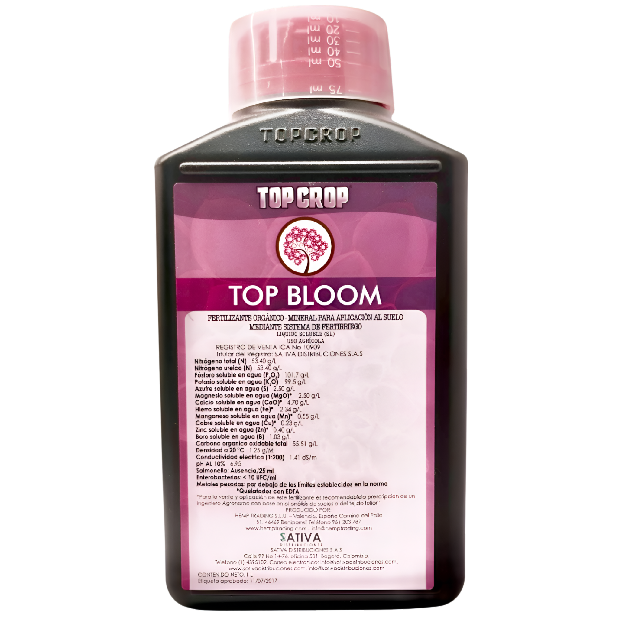 Top Bloom Top Crop Colombia Fertilizantes para floración – Bloommart  Colombia