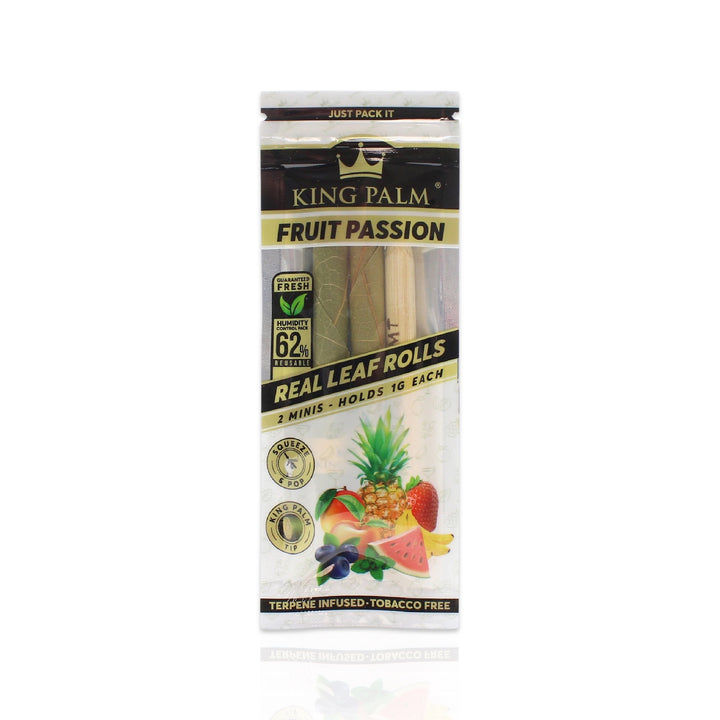 King Palm Fruit Passion - X2 Mini Rolls