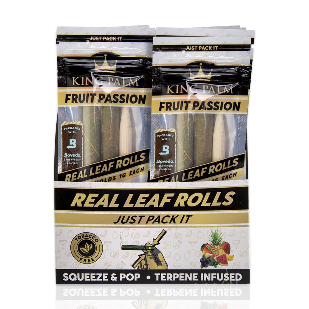 King Palm Fruit Passion - X2 Mini Rolls