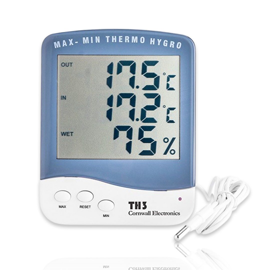 Termohigrómetro Cornwall con sonda - Bloommart Colombia