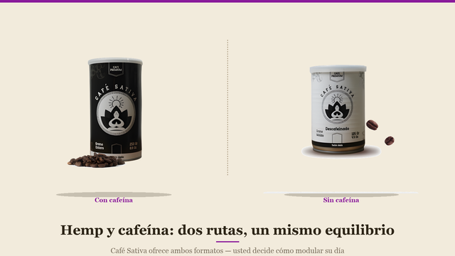 Hemp y cafeína: cómo se complementan según los productores