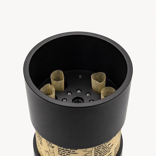 Llenador RAW Six Shooter 1¼ con conos en sus orificios