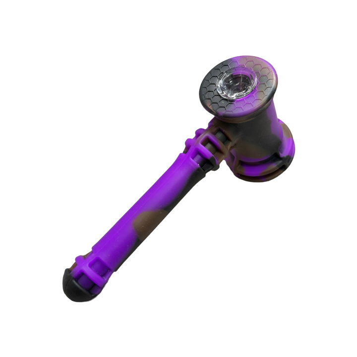 Pipa Martillo Silicona con Filtración de Agua – La Portátil que No se Rompe