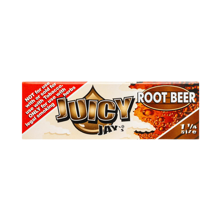 Juicy Jay’s Root Beer 1¼ – Siente el sabor espumoso y dulce del clásico americano