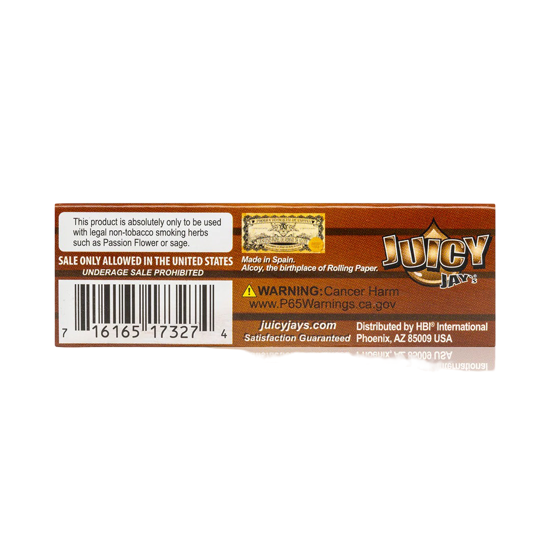 Juicy Jay’s Root Beer 1¼ – Siente el sabor espumoso y dulce del clásico americano