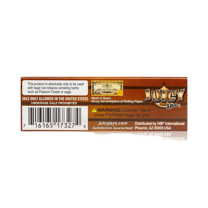 Juicy Jay’s Root Beer 1¼ – Siente el sabor espumoso y dulce del clásico americano
