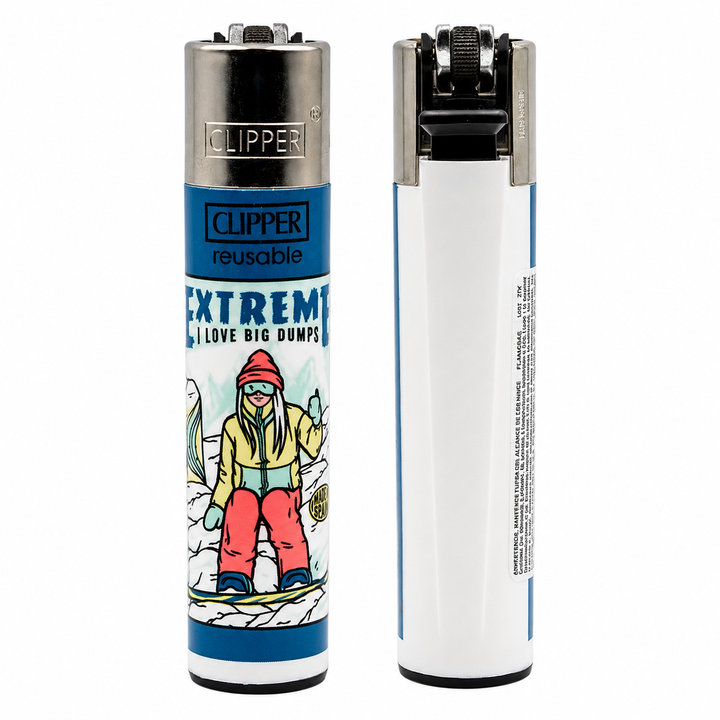 Clipper Winter Plans Extreme snowboarder Big Dumps paleta azul invierno