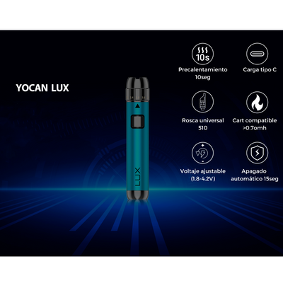Yocan Lux 510 - Batería para destilados