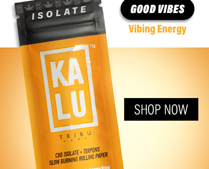 KALU Good Vibes - Papeles de enrolar con terpenos y CBD