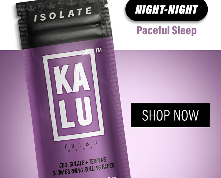 KALU Night - Papeles de enrolar con terpenos y CBD