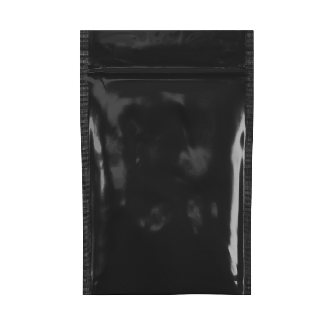 Bolsas mylar Negro/Transparente 3.5 Gramos