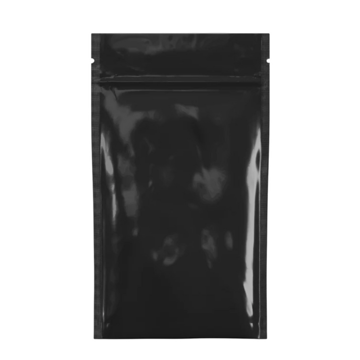 Bolsas Mylar 1/4 oz (7 gramos) - Negro/Transparente