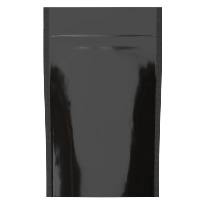 Bolsas Mylar 1/2 oz (14 gramos) - Negro/Transparente