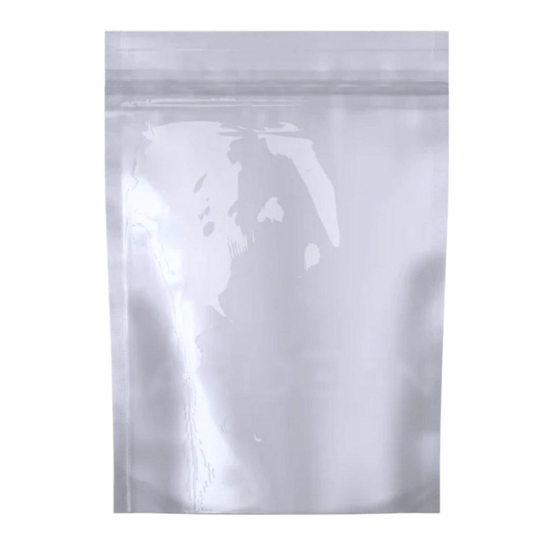 Bolsas Mylar 1/8 oz (3.5 gramos) - Blanco/Transparente