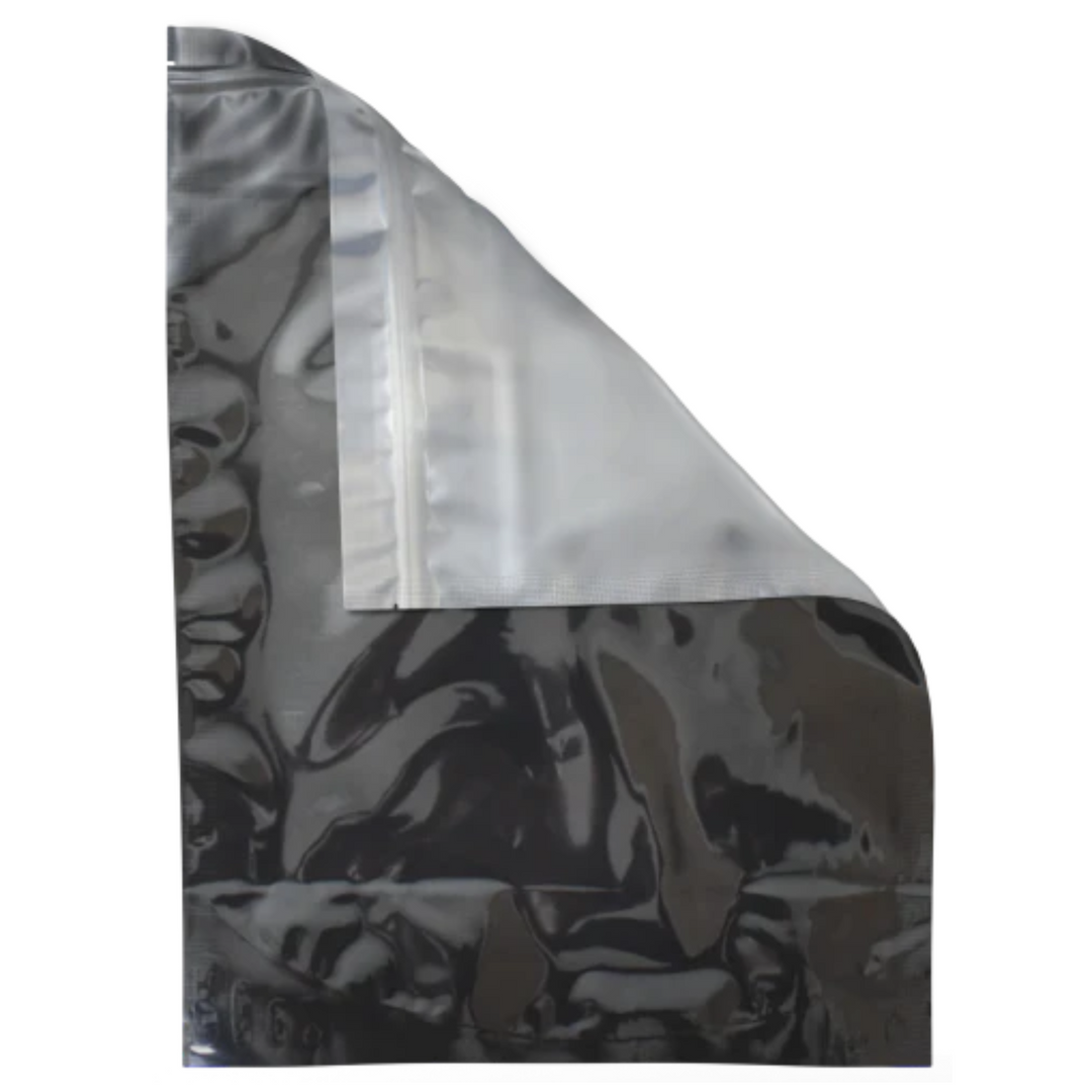 Bolsas Mylar1 lb (448 gramos) - Negro/Transparente