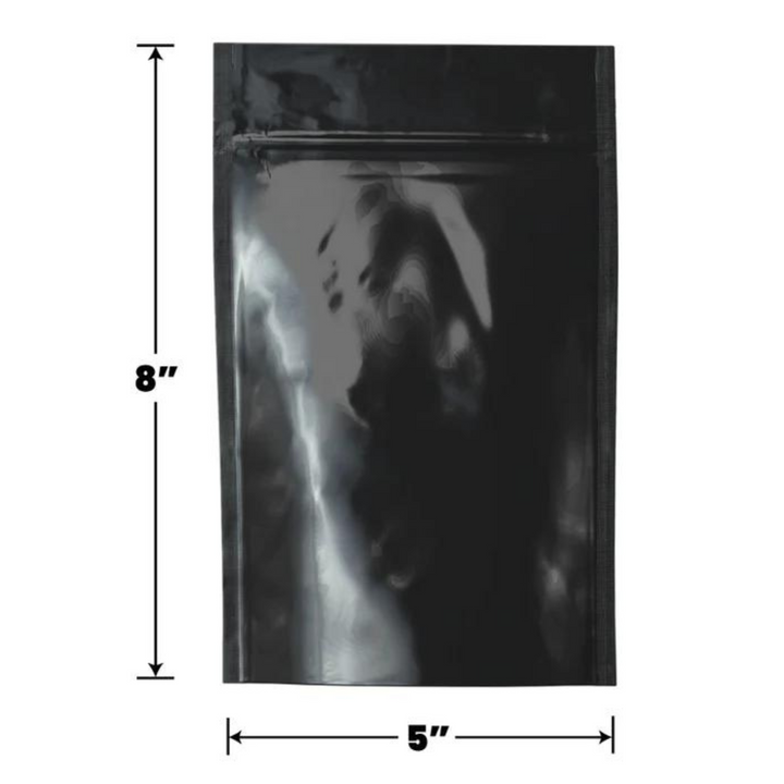 Bolsas Mylar 1/2 oz (14 gramos) - Negro