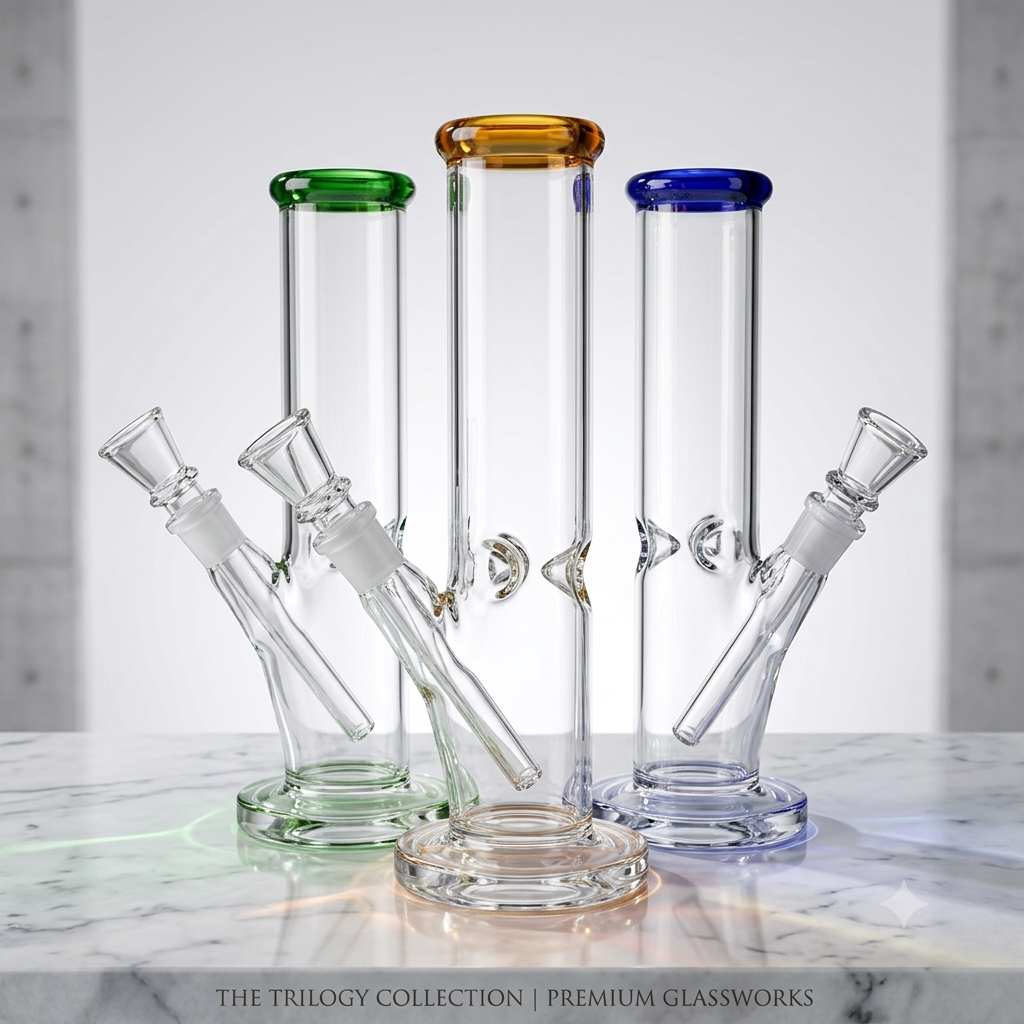 Bong vidrio 8"