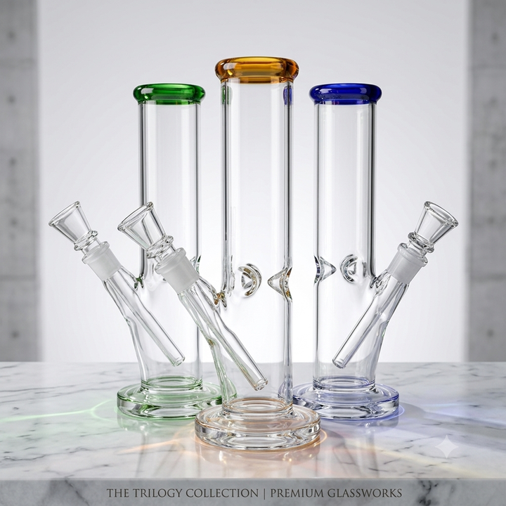 Bong vidrio 8"