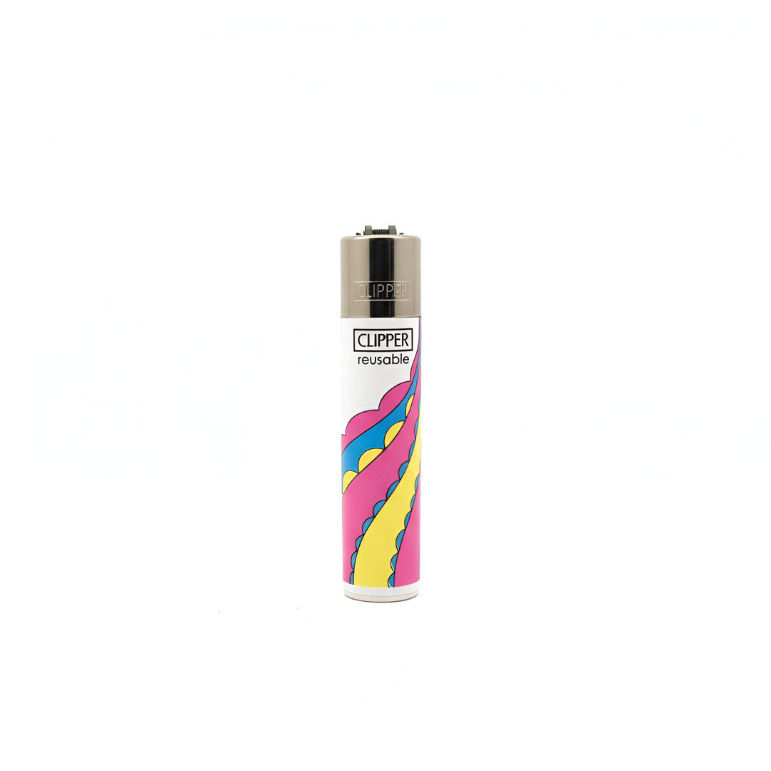 🌈 Encendedores Clipper – Colección Hippie Vibes (Edición Retro 70’s)