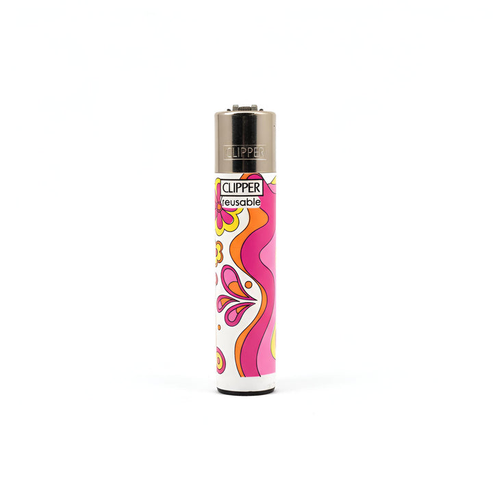 🌈 Encendedores Clipper – Colección Hippie Vibes (Edición Retro 70’s)