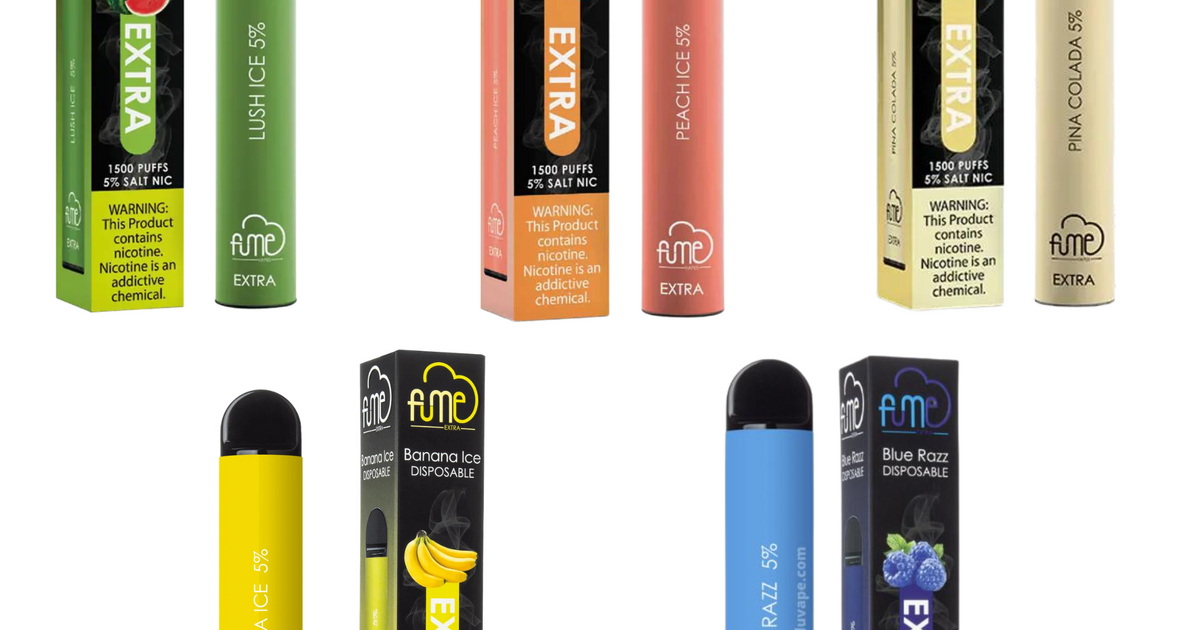 Vaporizador Fume EXTRA de 1500 Puffs