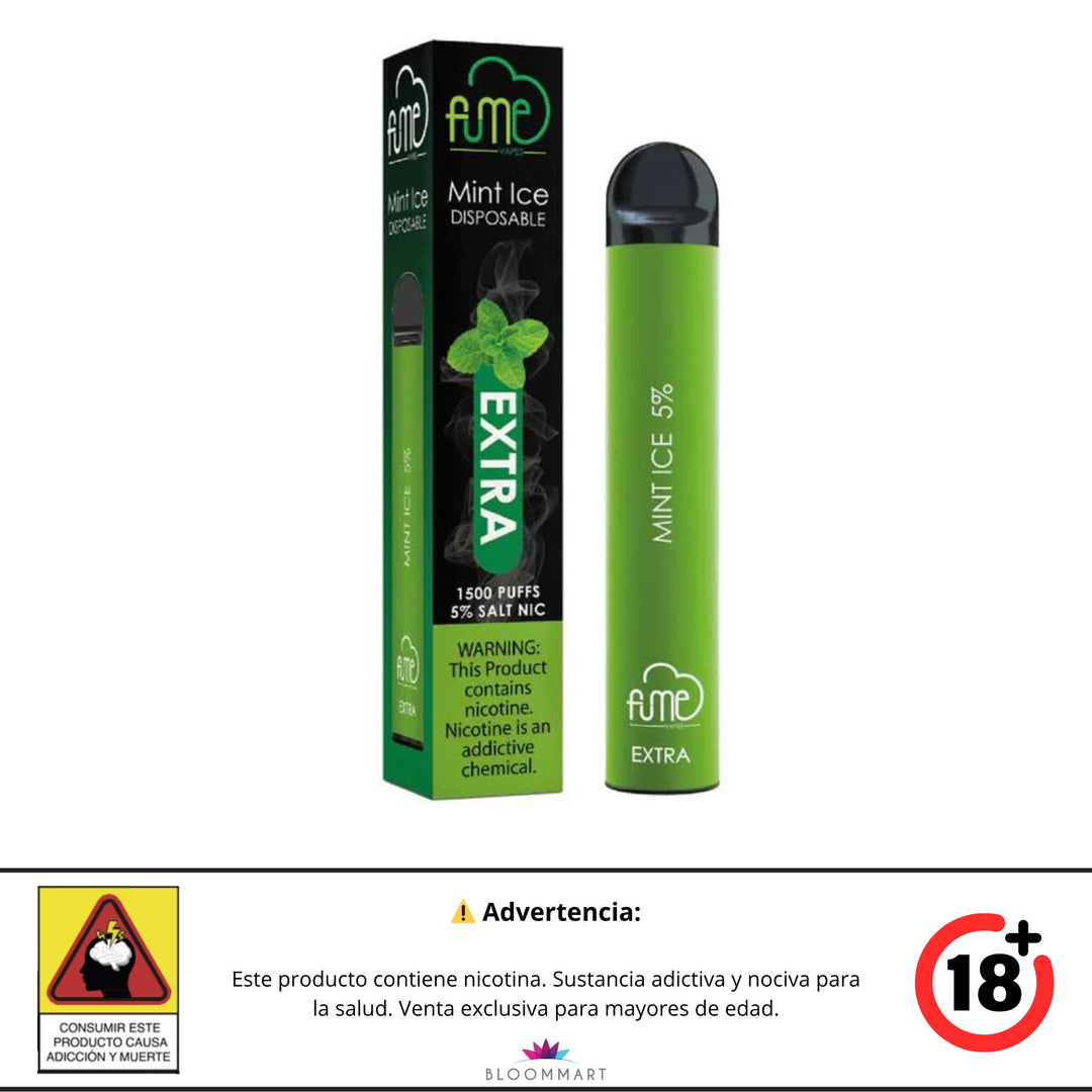 Vaporizado Fume Extra 1500puffs Mint Ice