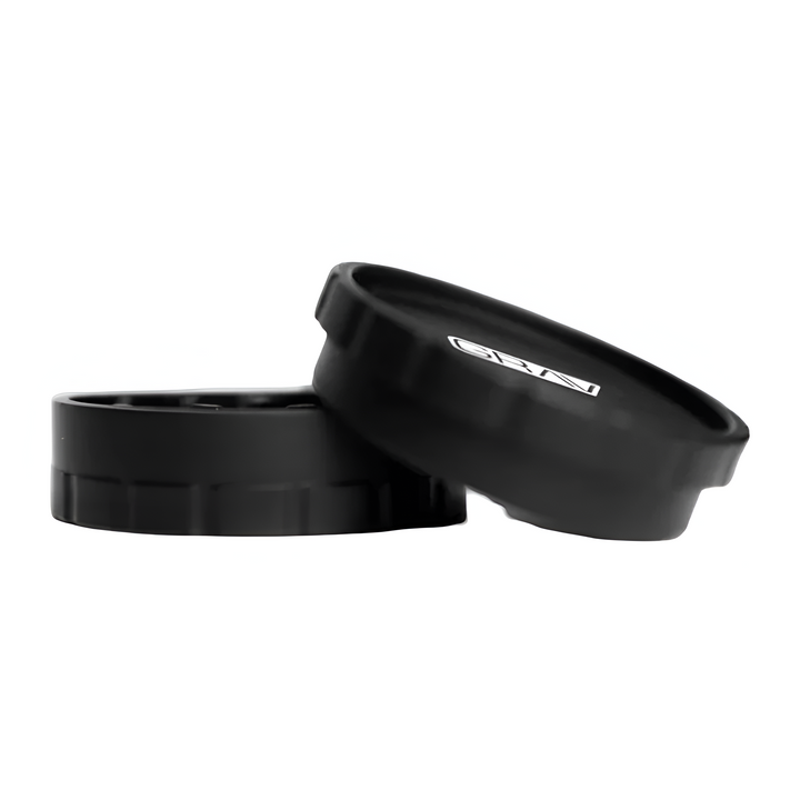grinder de plastico vegetal ABIERTO - lateral
