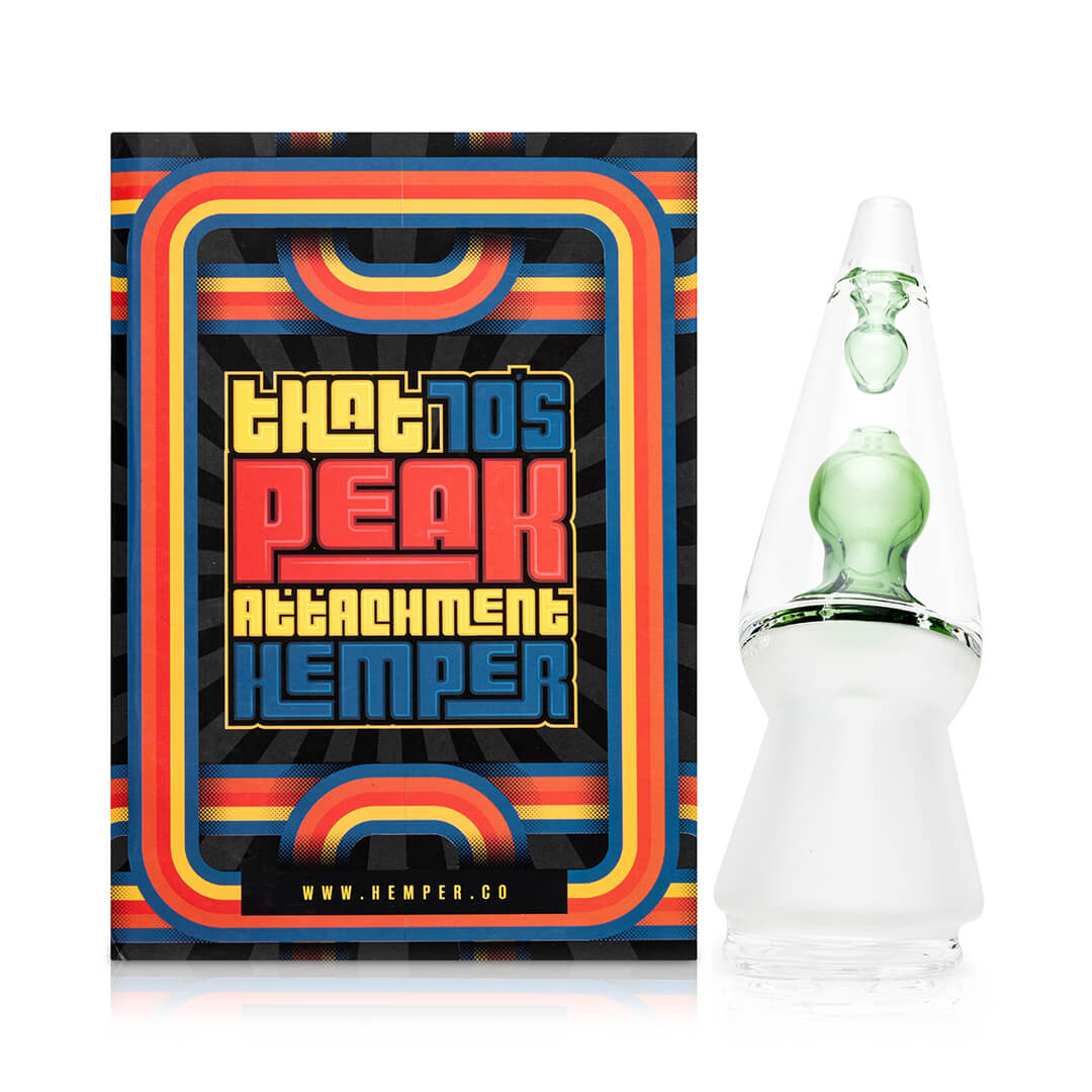 Hemper That 70s Puffco Peak - Lava lamp retro