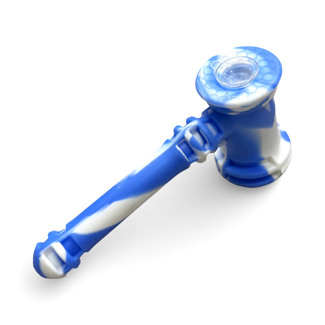 Pipa Martillo Silicona con Filtración de Agua – La Portátil que No se Rompe