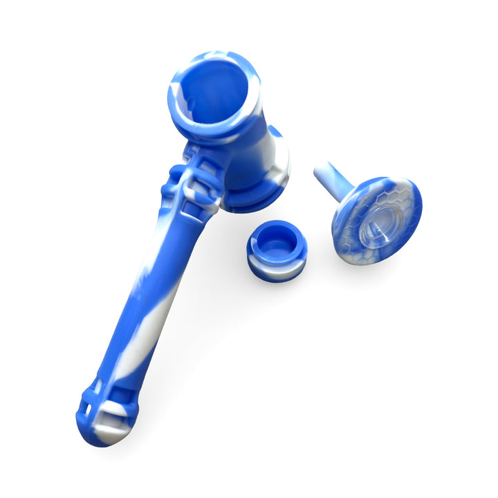 Pipa Martillo Silicona con Filtración de Agua – La Portátil que No se Rompe