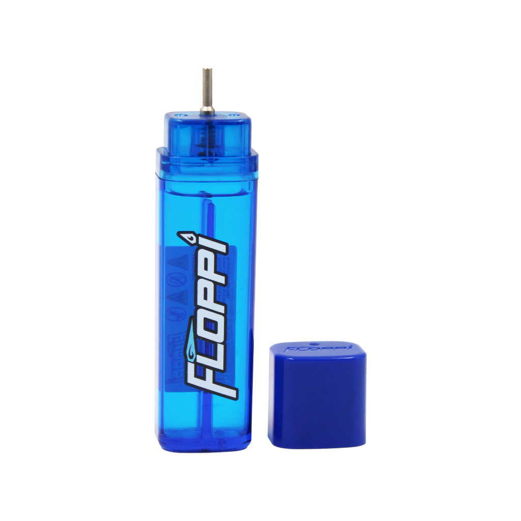Boquilla universal del Gas Floppi Mini 11X destapada, con la tapa retirada
