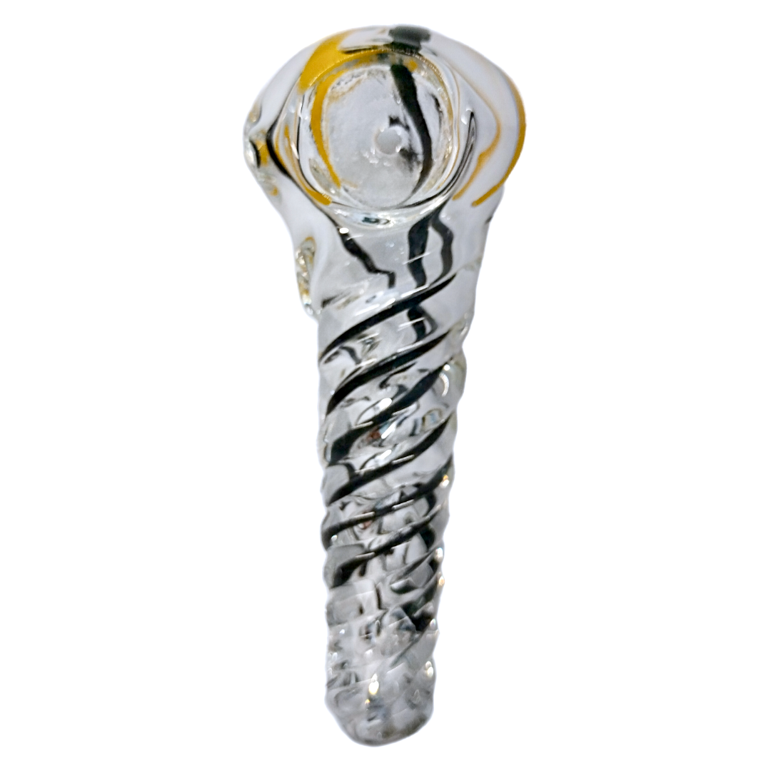 VIDRIO DE TABACO Pipa De Vidrio Fantasma Espeluznante Hecha A Mano