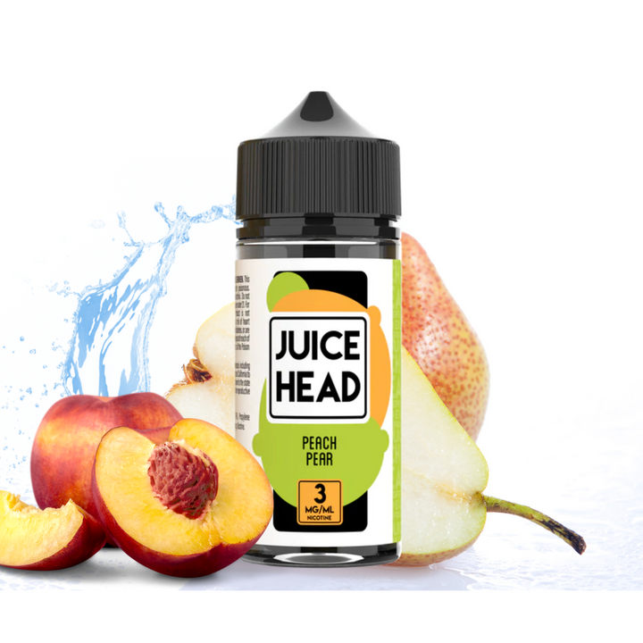 Juice Head Peach Pear 100ml - E-Juice