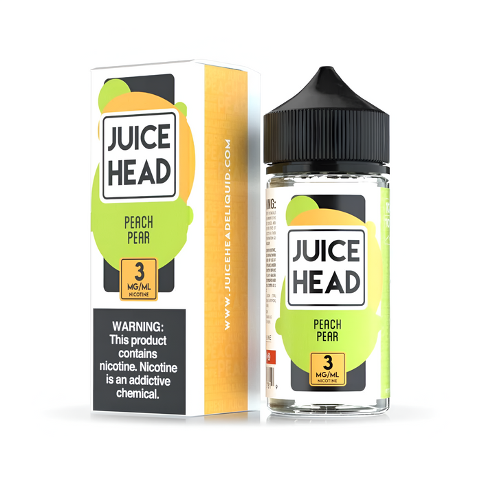 Juice Head Peach Pear 100ml - E-Juice