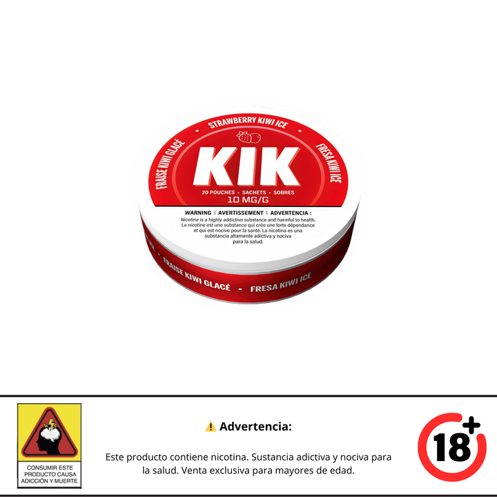 STLTH KIK Nicotine Pouches (Saquitos de nicotina)