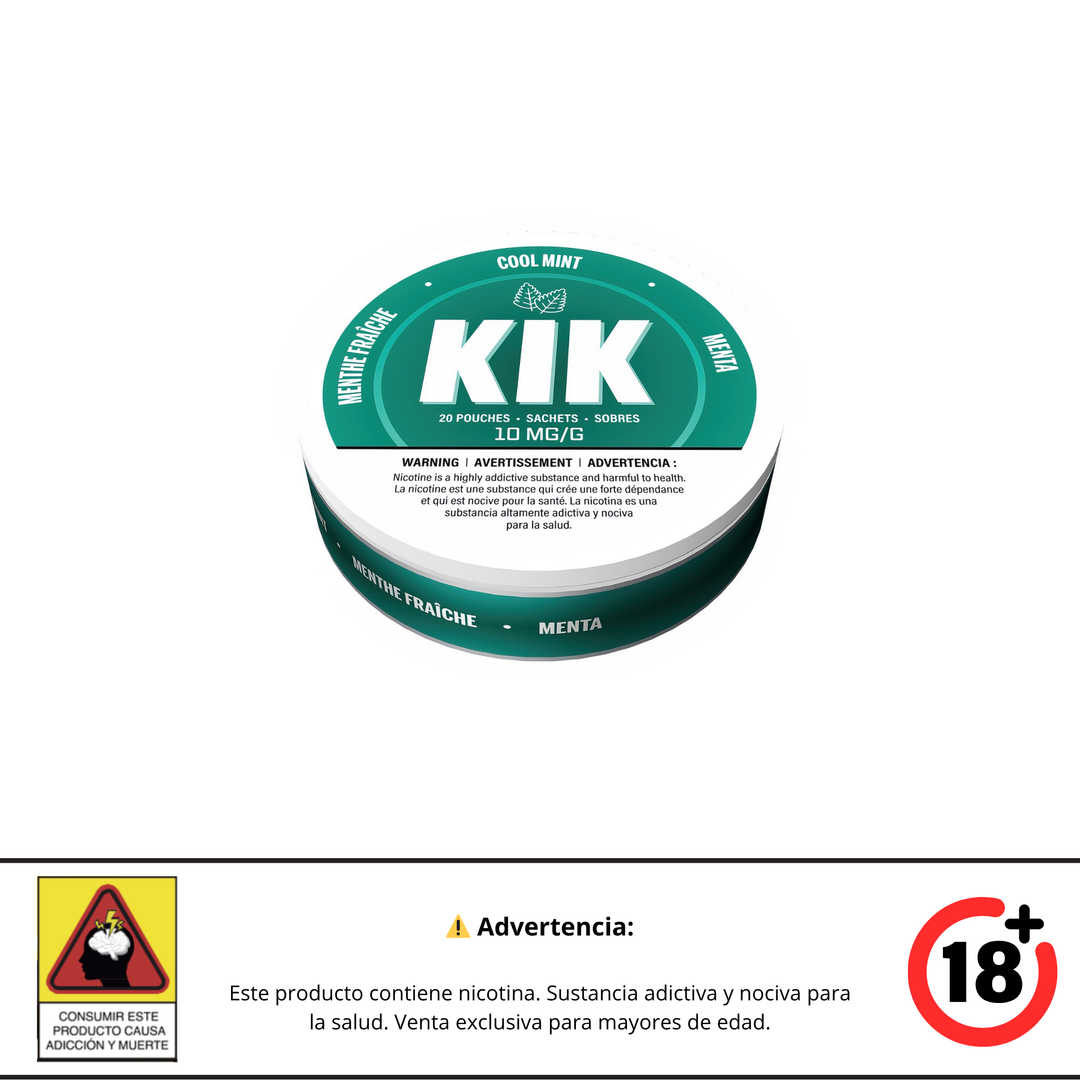 STLTH KIK Nicotine Pouches (Saquitos de nicotina)
