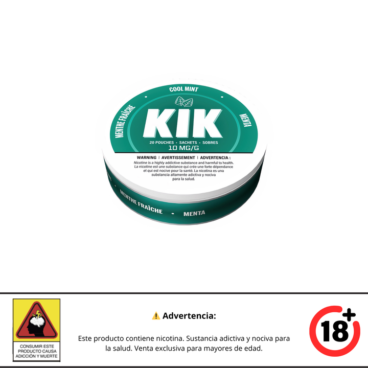 STLTH KIK Nicotine Pouches (Saquitos de nicotina)