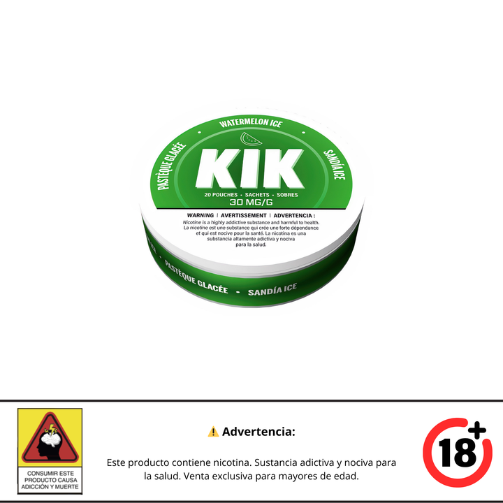 STLTH KIK Nicotine Pouches (Saquitos de nicotina)