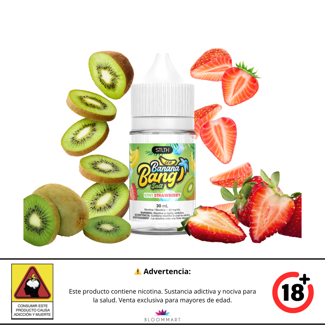 STLTH BANANA BANG ICE - E-Liquid de SALES DE NICOTINA 30ML