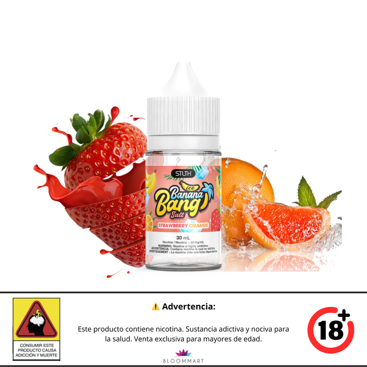 STLTH BANANA BANG ICE - E-Liquid de SALES DE NICOTINA 30ML