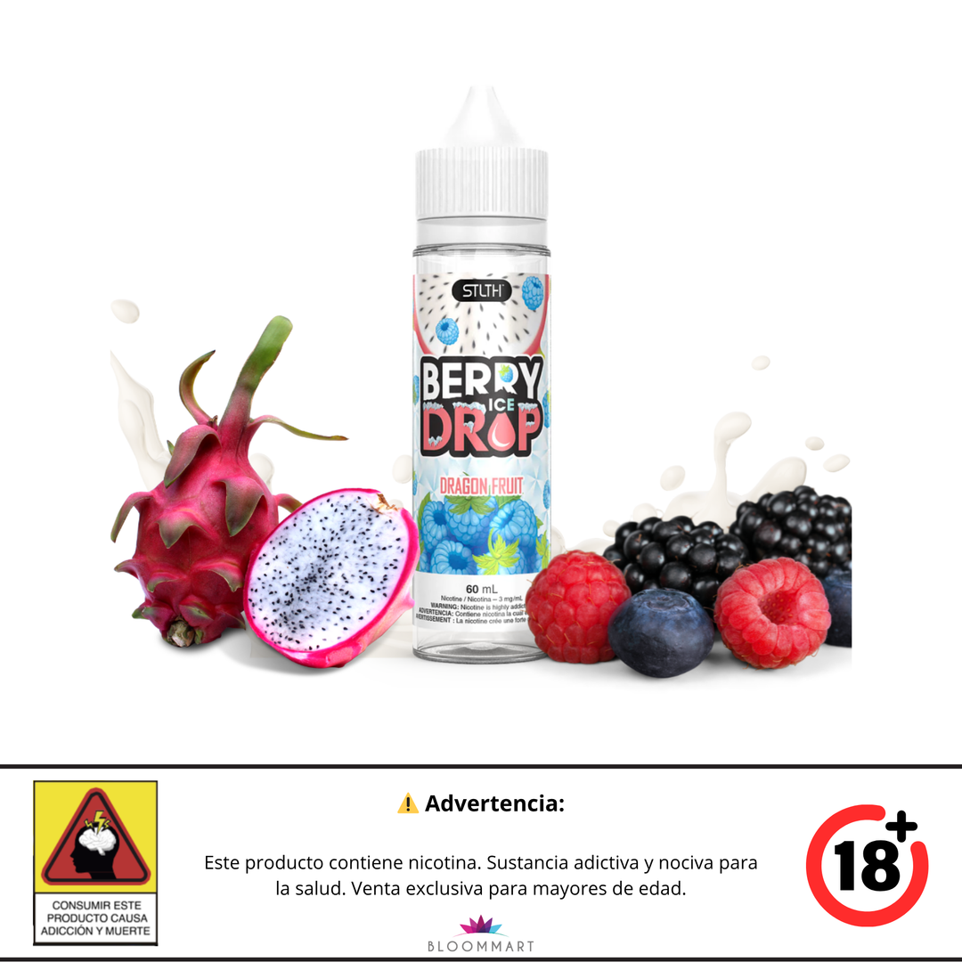 STLTH BERRY DROP ICE - E-Liquid de BASE LIBRE 60ML