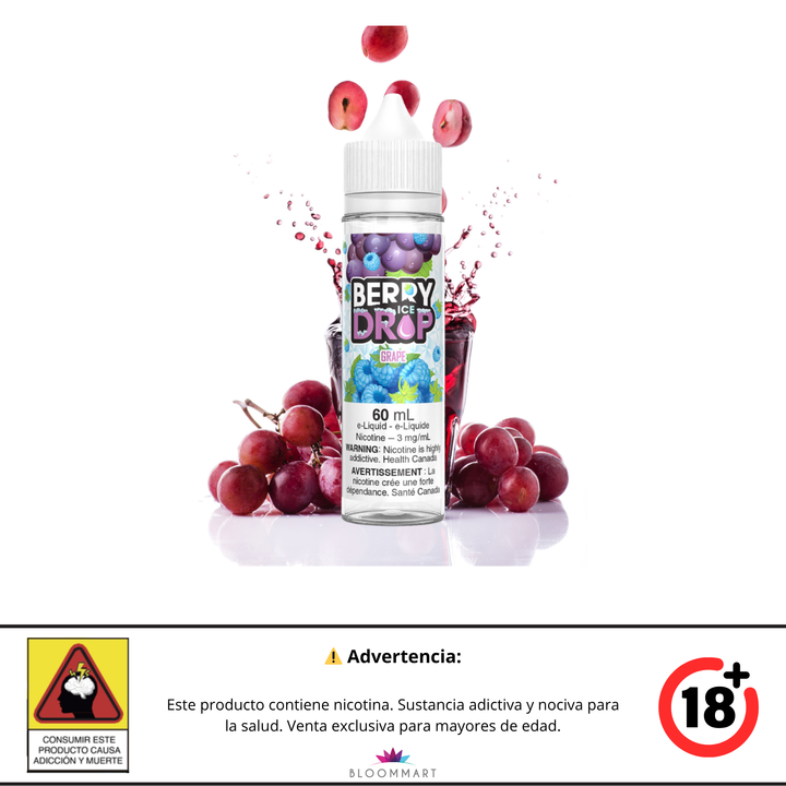 STLTH BERRY DROP ICE - E-Liquid de BASE LIBRE 60ML