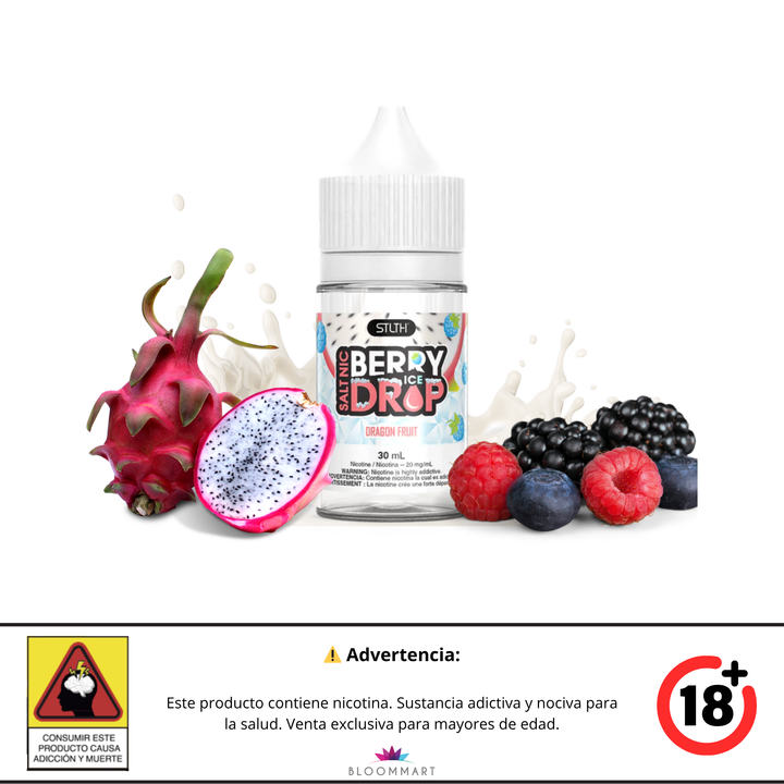 STLTH BERRY DROP ICE - E-Liquid de SALES DE NICOTINA 30ML