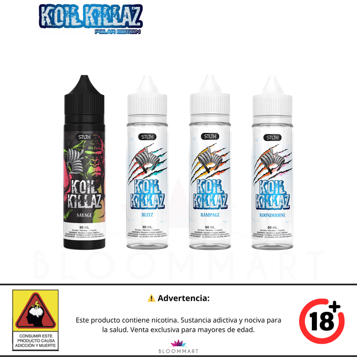 STLTH KOIL KILLAZ POLAR EDITION - E-Liquid de BASE LIBRE 60ML