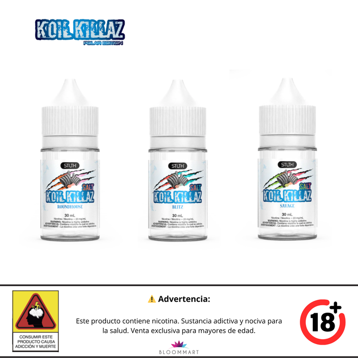 STLTH KOIL KILLAZ POLAR EDITION - E-Liquid de SALES DE NICOTINA 30ML