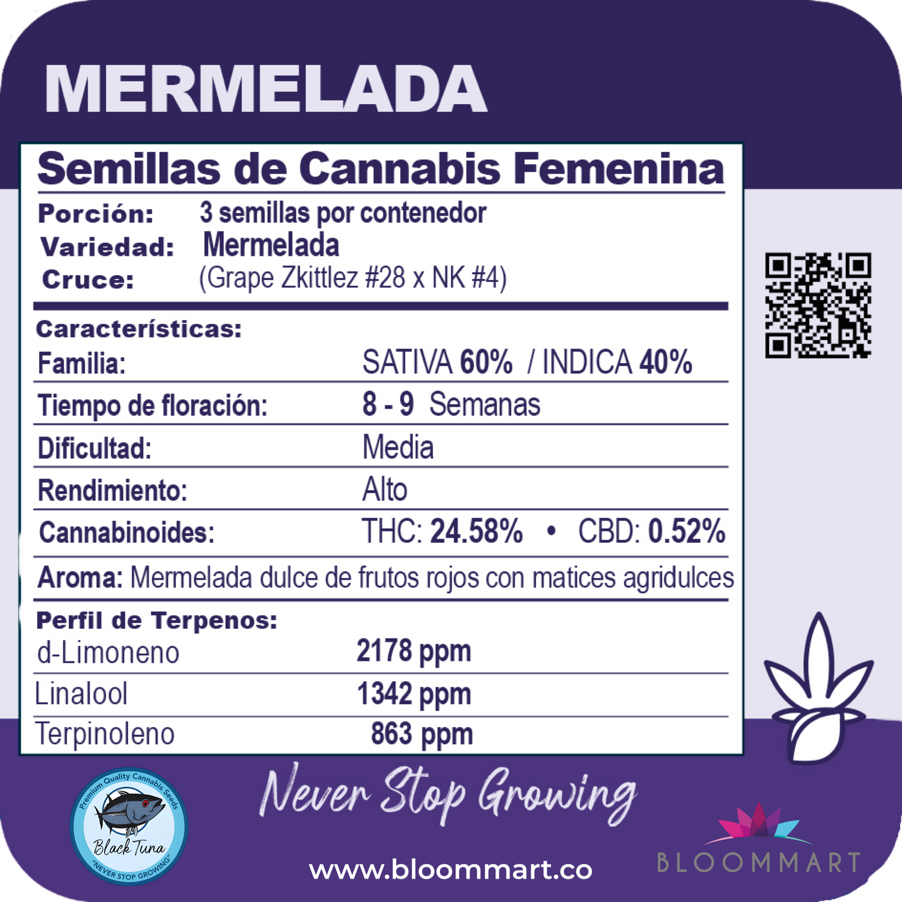 Semillas de marihuana de sabores - Blog de Madame Grow