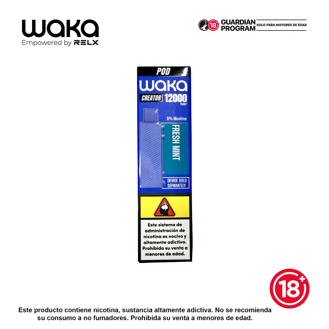 Pods Waka Creator 15,000 Puffs – Sabores Premium