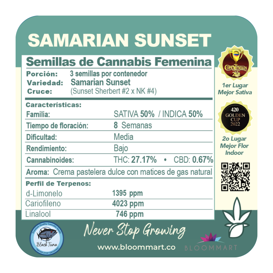 Samarian Sunset - Black Tuna Seeds